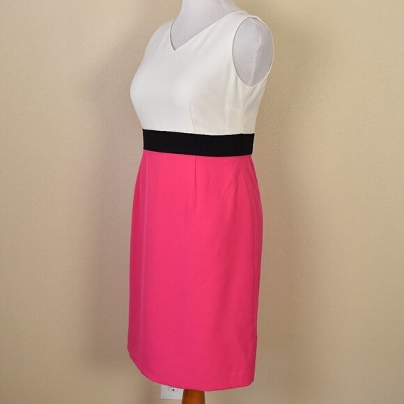 Kasper Color Block Dress - Picture 2 of 7